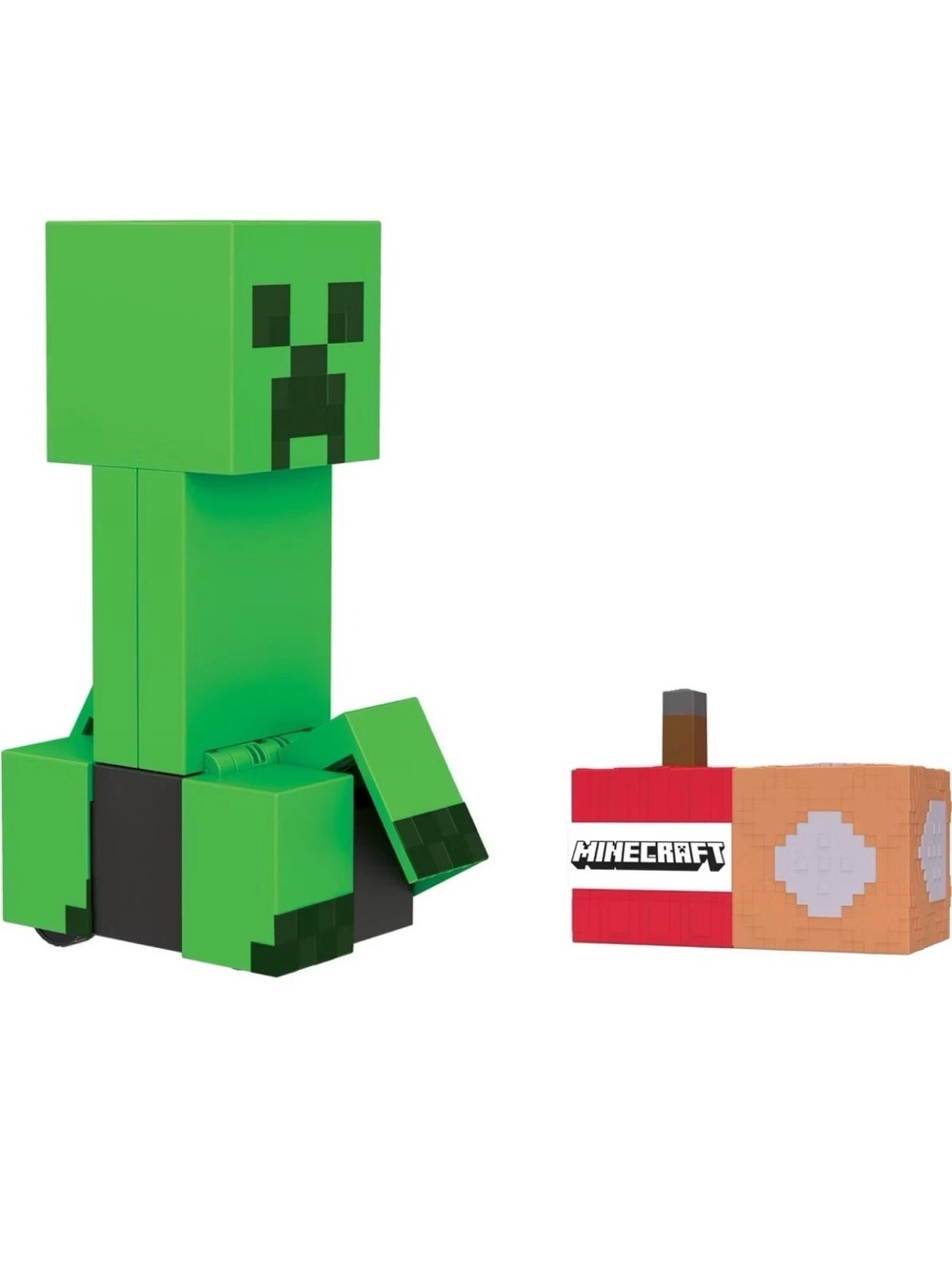 Minecraft Exploding RC Creeper Toy with Remote Control & Digital Item Code NEW - Picture 5 of 8